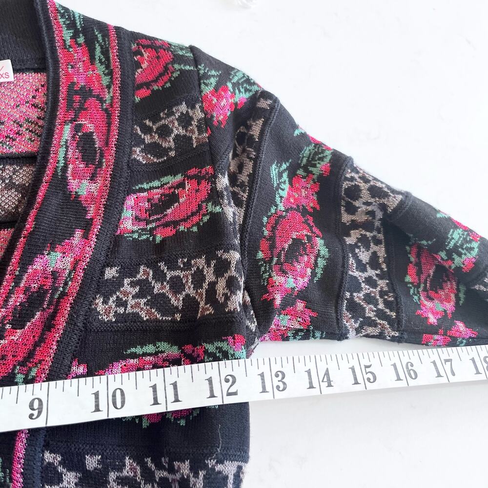 Anthropologie Cecilia Prado Emi Midi Floral Sweater Dress XS - Picture 12 of 15